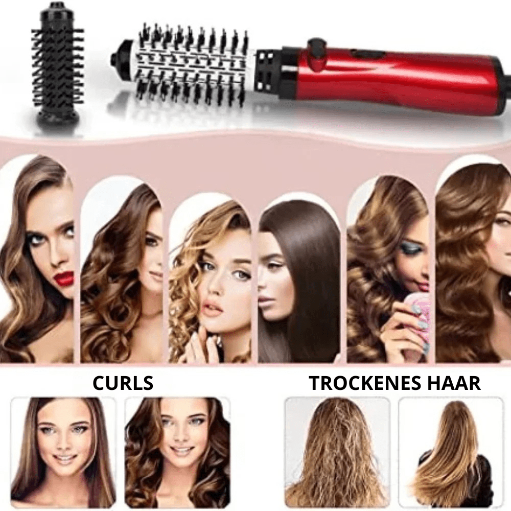 VoluBrush™ | Das Geheimnis für perfektes Haar zu Hause in nur 5 Minuten